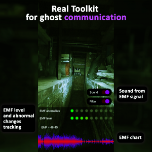 اسکرین شات برنامه EMF Ghost Detector and Camera 1