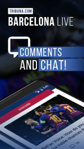 اسکرین شات برنامه Barcelona Live — Not official app for FC Barca Fan 1