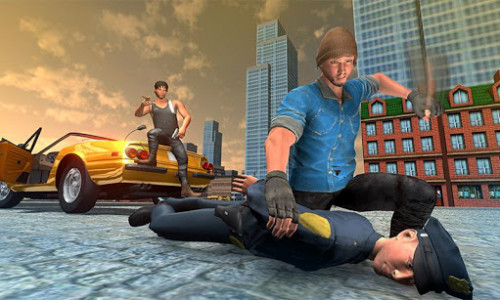 اسکرین شات بازی Bank Robbery City Mafia 3D 2