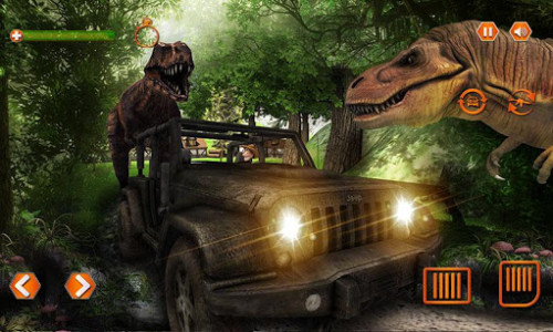 اسکرین شات بازی Dinosaur Shooting Park 2017 3D 2