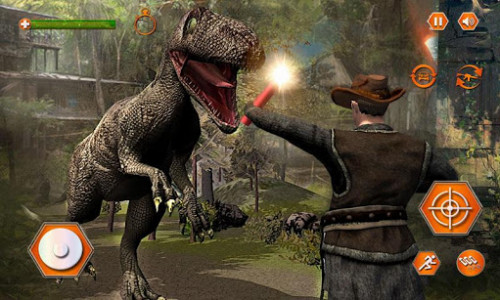 اسکرین شات بازی Dinosaur Shooting Park 2017 3D 5