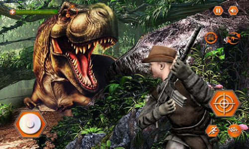 اسکرین شات بازی Dinosaur Shooting Park 2017 3D 1
