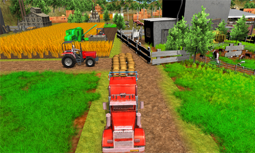 اسکرین شات بازی Real Tractor Driver 2018: Modern Farming Simulator 4