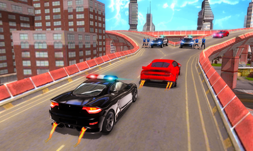 اسکرین شات بازی Police Car Chase : Gangster Escape Sim 2017 3