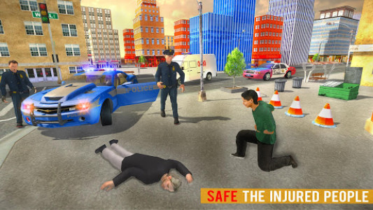 اسکرین شات بازی City police Emergency Hero Rescue 8