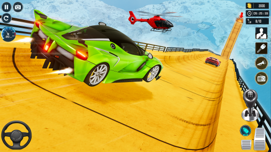 اسکرین شات بازی Car Games - GT Car Stunt 3D 8