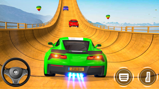اسکرین شات بازی Car Games - GT Car Stunt 3D 4