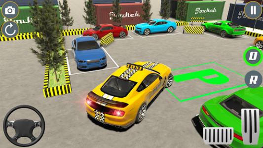 اسکرین شات بازی Taxi Car Parking: Modern Car Games 8