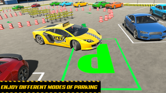 اسکرین شات بازی Taxi Car Parking: Modern Car Games 3