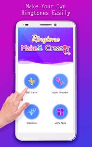 اسکرین شات 1 برنامه Ringtone Maker & Creator