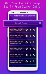 اسکرین شات 4 برنامه Ringtone Maker & Creator