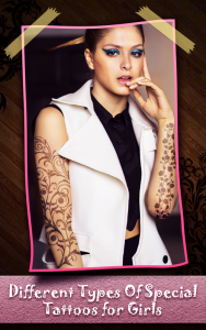 اسکرین شات 2 برنامه Tattoo my photo maker