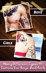 اسکرین شات برنامه Tattoo my photo maker 3