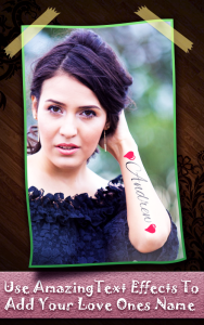 اسکرین شات 7 برنامه Tattoo my photo maker