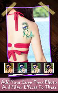 اسکرین شات برنامه Tattoo my photo maker 6