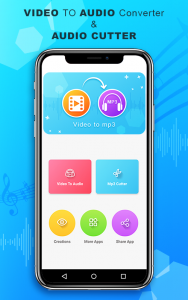 اسکرین شات 1 برنامه Video to Audio Mp3 Converter
