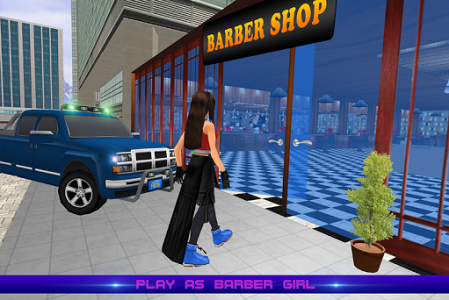 اسکرین شات بازی Virtual Barber Girl: Hair Saloon 1