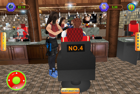 اسکرین شات بازی Virtual Barber Girl: Hair Saloon 4