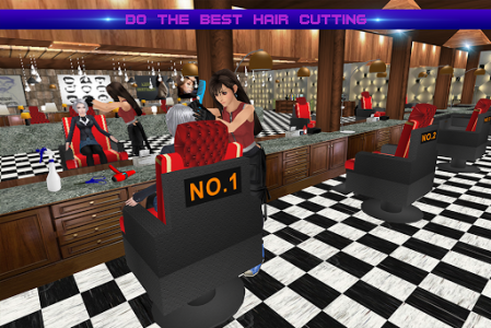 اسکرین شات بازی Virtual Barber Girl: Hair Saloon 7