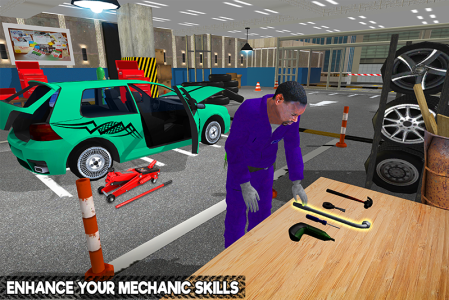 اسکرین شات 5 بازی Car Mechanic Robot Workshop