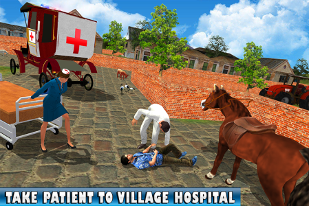 اسکرین شات 2 بازی Cart Ambulance Village