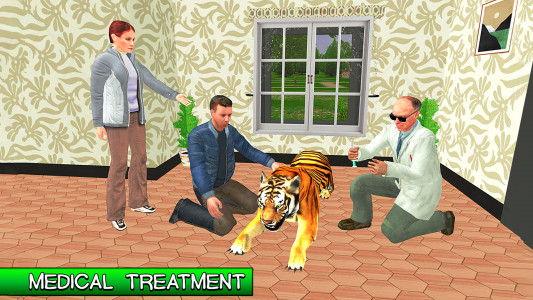 اسکرین شات بازی Family Pet Tiger Adventure 3