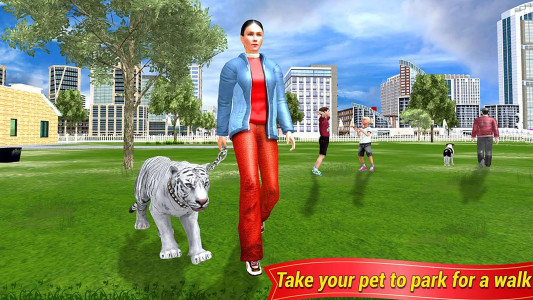 اسکرین شات 4 بازی Family Pet Tiger Adventure