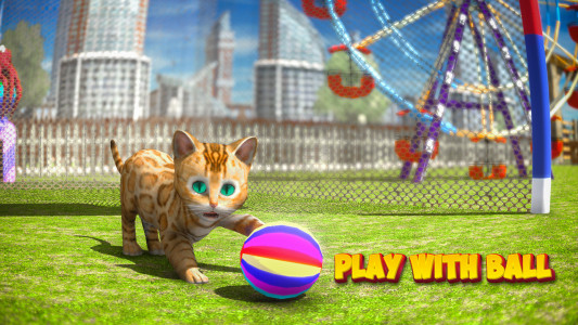 اسکرین شات بازی Kitten Game Pet Cat Simulator 4