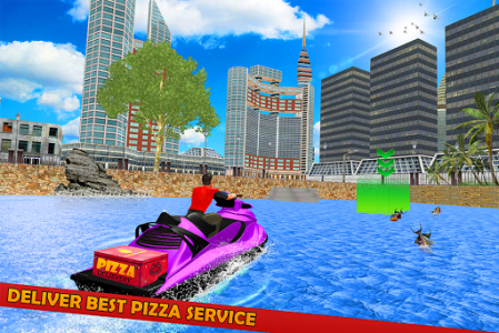 اسکرین شات بازی Pizza Delivery Jet Ski Fun 5