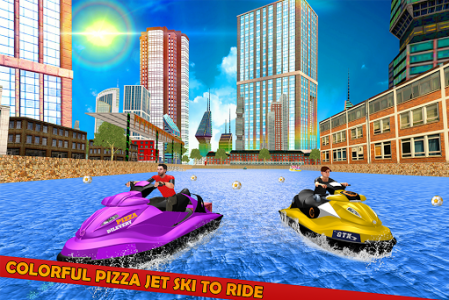 اسکرین شات بازی Pizza Delivery Jet Ski Fun 6