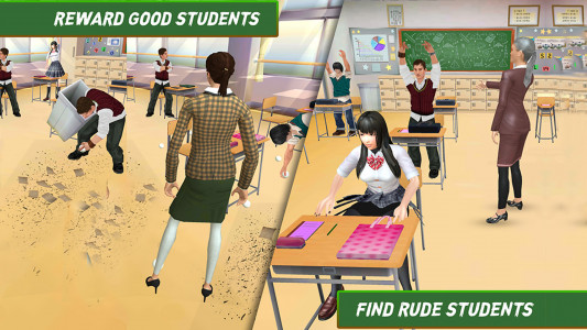 اسکرین شات بازی School Intelligent Teacher 3D 1
