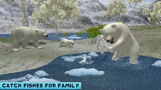 اسکرین شات بازی Polar Bear Family Survival 4