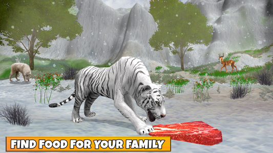 اسکرین شات 5 بازی Snow Tiger Game Family Survive