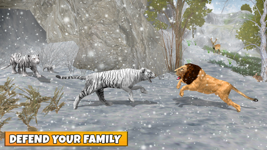 اسکرین شات 7 بازی Snow Tiger Game Family Survive