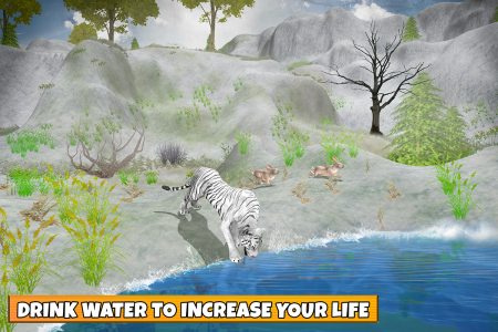 اسکرین شات بازی Snow Tiger Game Family Survive 5