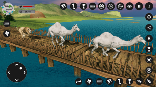 اسکرین شات 4 برنامه Camel Family Life Simulator