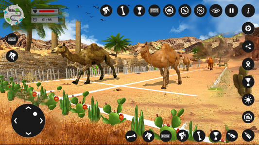 اسکرین شات برنامه Camel Family Life Simulator 7