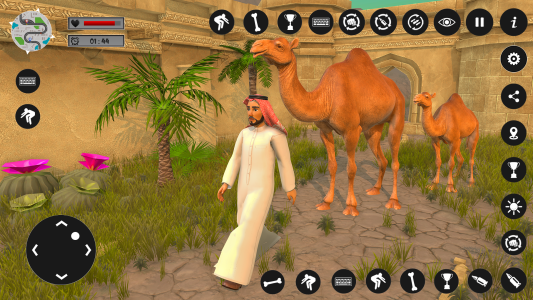 اسکرین شات 3 برنامه Camel Family Life Simulator