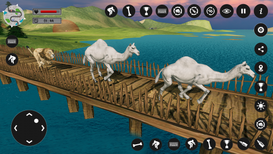 اسکرین شات برنامه Camel Family Life Simulator 4