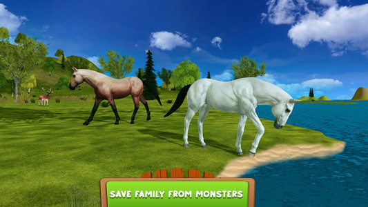 اسکرین شات بازی Wild Horse Simulator Game 2