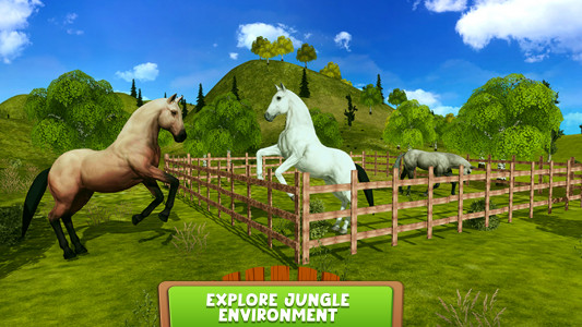 اسکرین شات بازی Wild Horse Simulator Game 1