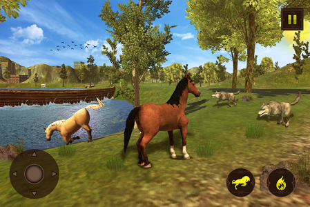 اسکرین شات بازی Wild Horse Simulator Game 6