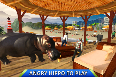 اسکرین شات برنامه Wild Hippo Beach Simulator 6