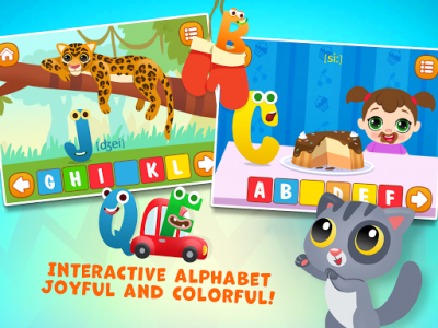 اسکرین شات بازی ABC kids Alphabet! Free phonics games for toddlers 5
