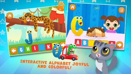 اسکرین شات بازی ABC kids Alphabet! Free phonics games for toddlers 1