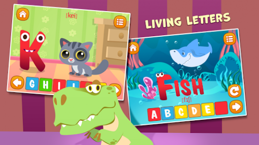 اسکرین شات بازی ABC kids Alphabet! Free phonics games for toddlers 3