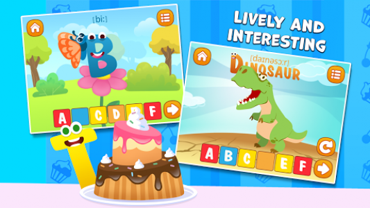 اسکرین شات بازی ABC kids Alphabet! Free phonics games for toddlers 4