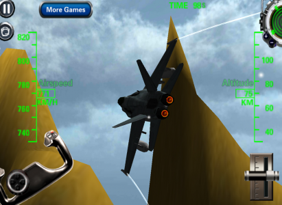 اسکرین شات بازی F18 3D Fighter Jet Simulator 5