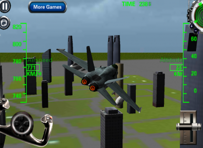 اسکرین شات بازی F18 3D Fighter Jet Simulator 6