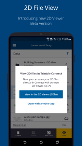 اسکرین شات 1 برنامه Trimble Connect